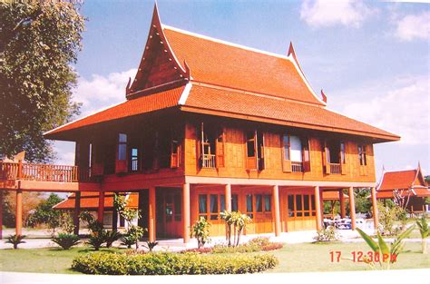 Traditional Thai Houses Baan Song Thai