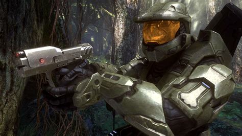 Halo 3 Master Chief W Pistol Actual In Game Photos Taken Flickr