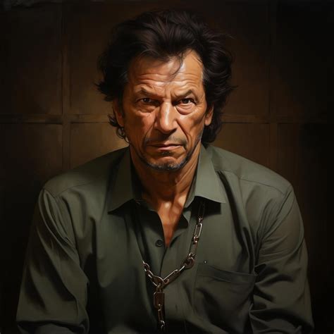 Premium Ai Image Rewrite This Title Imran Khan Pakistani Prime