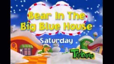 Bear In The Big Blue House Treehouse Tv Promo Youtube