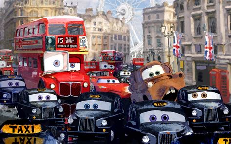 Cars 2 artwork | Cars cartoon disney, Pixar artwork, London artwork