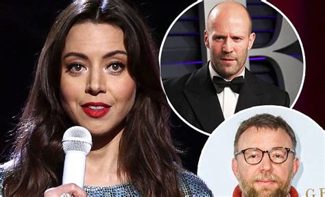 Aubrey Plaza Jokes She Is Going To Destroy Jason Statham When They Co Star In Upcoming Guy