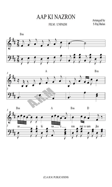 Latest and old hindi, english songs guitar tab, chord, piano notes and lessons. Bollywood Songs Piano Book 1 | Sheet music book, Sheet music notes, Violin songs