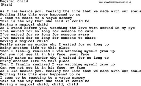 Magical Child By The Byrds Lyrics With Pdf
