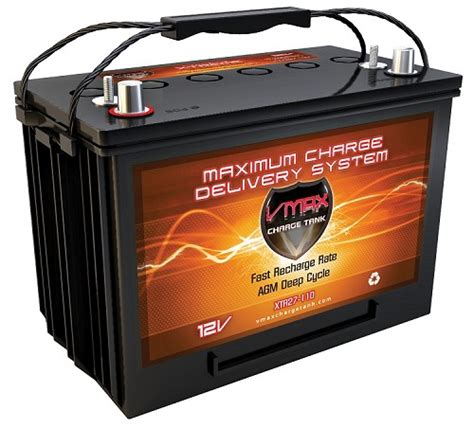 Xtr27 110 12volts 110ah Deep Cycle Xtreme Agm Battery