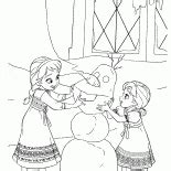 Elsa 2 glitter ile çizim ve boyama. Karlar Kraliçesi Elsa Resmi Boyama-karlar kraliçesi elsa ...