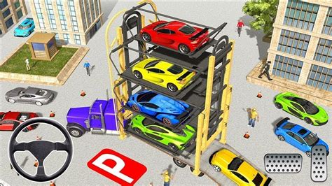 Juego De Autos Para Niños Multi Level Real Car Parking Youtube