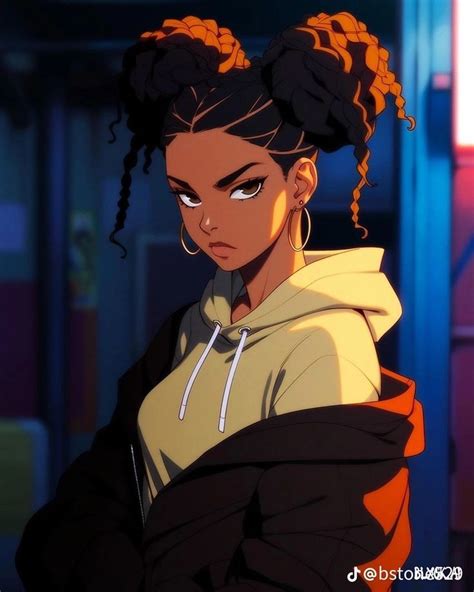 Update More Than 152 Black Anime Characters Girl Best Vn