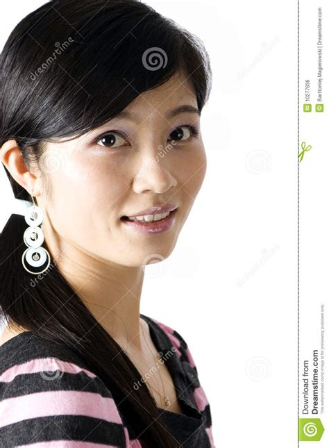 Smiling Chinese Girl - Portrait Royalty Free Stock Image - Image: 10277836