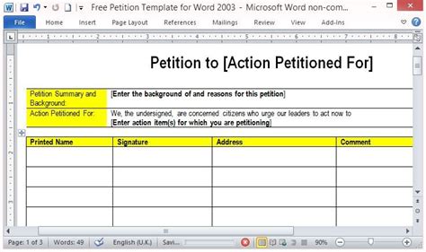 Icon, danger and attention sign, text, words_phrases, sign png. Free Petition Template For Word