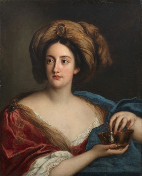 Hortense Mancini Duchess Mazarin As Cleopatra Oil On Canvas By Jacob Ferdinand Voet 1639 C