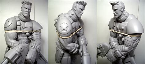 X Men Cable Humberto Ramos Style By Figuralia On Deviantart