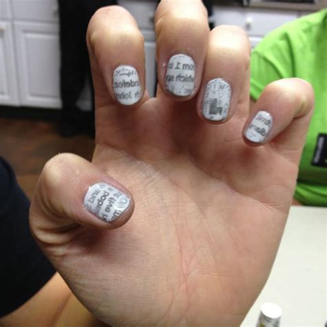 1,000+ vectors, stock photos & psd files. News paper nail art! | Nails, Nail art, Hair makeup