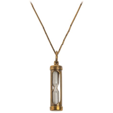 Meh Roost Hourglass Necklace