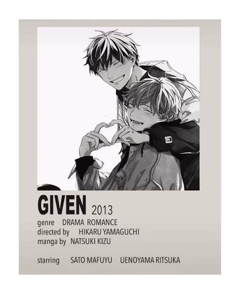 Details 164 Given Anime Poster Latest Vn
