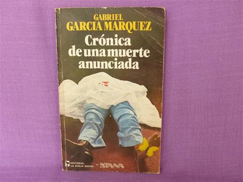 gabriel garcía márquez crónica de una muerte anunciada 369 00 en mercado libre