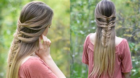 As the name of this youtube channel for hair implies, it's all about cute hairstyles for us girls! Fishtail Hack | Mermaid Braid Hack | Cute Girls Hairstyles ...