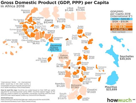 Visualizing Gdp Ppp Per Capita Around The World