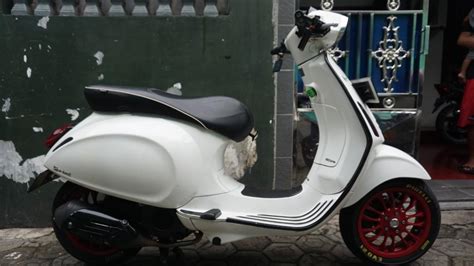 Vespa Putih Modifikasi