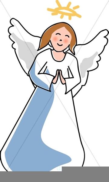 Clipart Of Mary And Angel Gabriel Free Images At Vector
