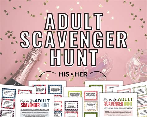 Super Cute At Home Scavenger Hunt Ideas For Adults And Couples