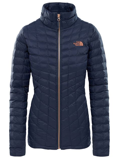 The North Face Thermoball Full Zip Womens Jacket Navymetallic Copper