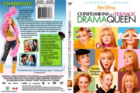 Confessions Of A Teenage Drama Queen 2004 R1 Dvd Cover Dvdcover