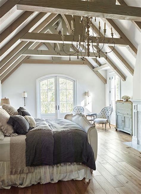 43 Impressive Bedroom Designs With Exposed Wood Beams Homedecorish
