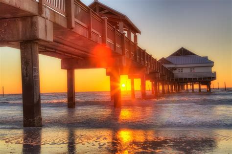 Pier 60 And Clearwater Beach Sunset Matthew Paulson Photography