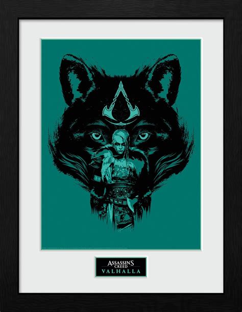 Assassin S Creed Valhalla Wolf Poster Enmarcado Posters Es