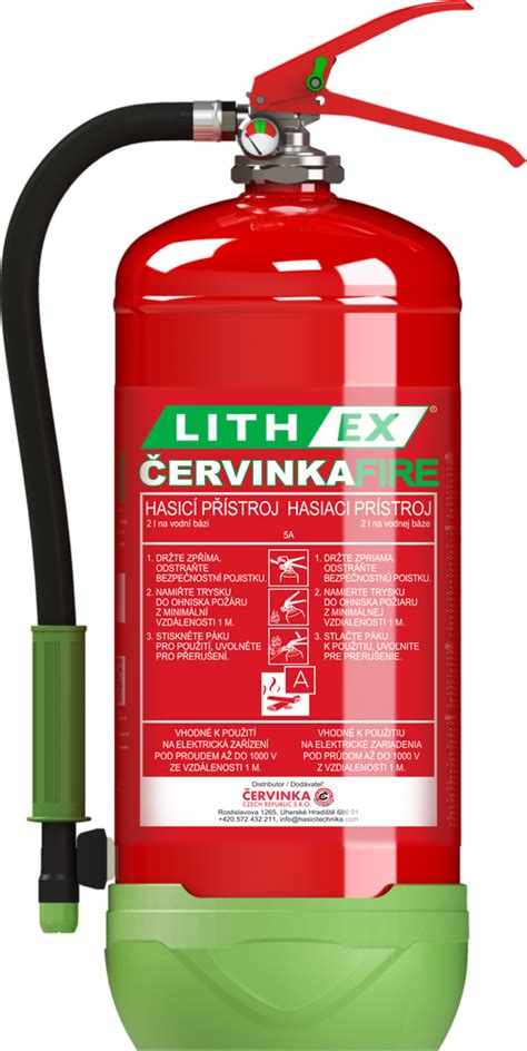 Lithium Battery Fire Extinguisher 6 L