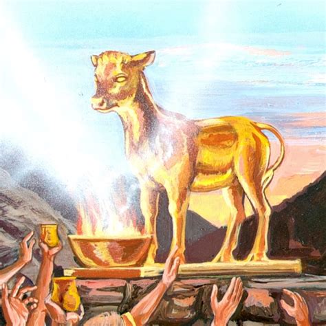 the golden calf bible story