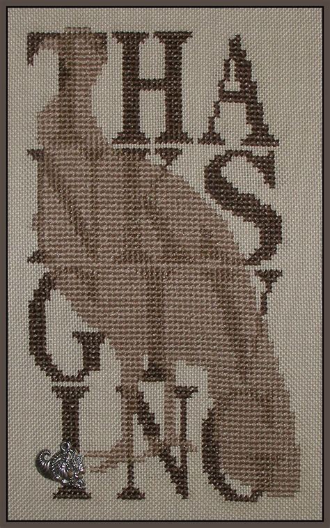 Cross stitch kits with dogs by panna. shadow word: THANKSGIVING TURKEY | Fall cross stitch ...