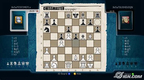 Chessmaster Live Screenshots Pictures Wallpapers Xbox 360 Ign