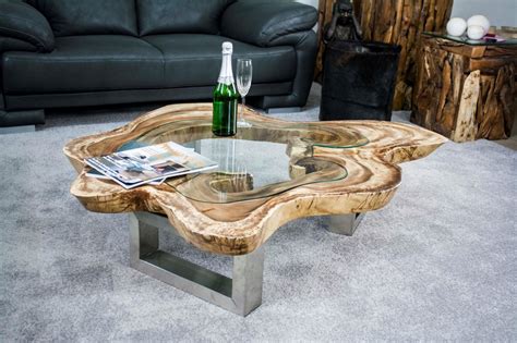 Couchtisch vera selber bauen create! Genial Baumscheibe Couchtisch Eindruck 3407 von Tisch ...