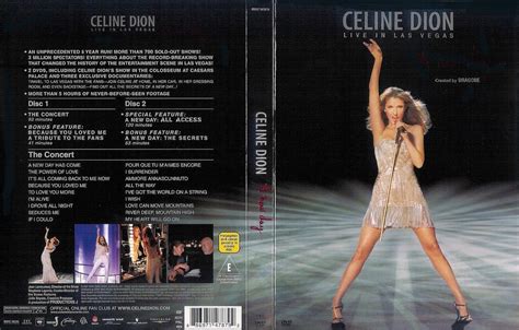 A new day has come é o primeiro álbum de inéditas de céline dion lançado deste o disco de canções natalinas these are special times, de 1998. LOS MEJORES DVD DE MUSICA Y MAS....!!!!: Celine Dion - A New Day 'Live In Las Vegas