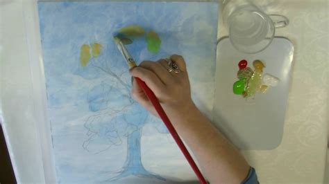 Du kannst deinen baumstamm so gerade oder krumm machen, wie du möchtest. Baumstamm Mit Acryl Malen / How To Paint A Tree Trunk Lesson 3 Tree Trunk Painting Oil Painting ...