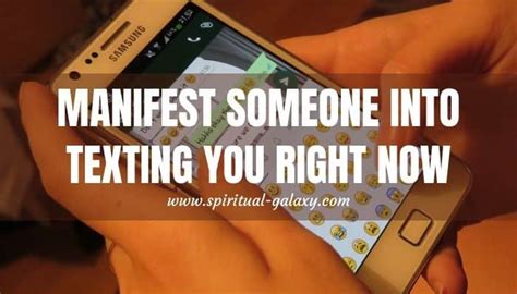 7 Easy Ways To Manifest Someone To Text You Spiritual