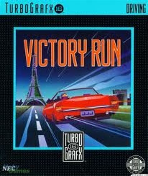 Victory Run Turbo Grafx 16 Game For Sale Dkoldies