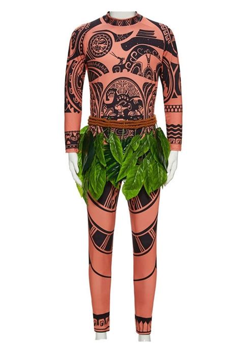 Adult Moana Maui Tattoo Costume