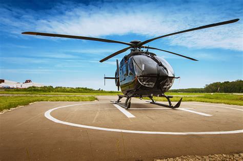 The Helicopter In Airfield Stock Photo Download Image Now Istock