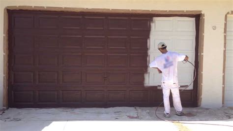 How To Paint A Metal Garage Door Diy Doctor
