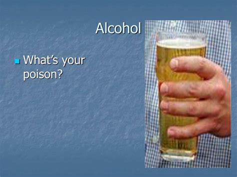 Ppt Alcohol Powerpoint Presentation Free Download Id150965