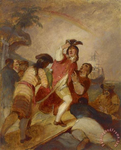 Thomas Sully Robinson Crusoe And His Man Friday Leave The Island