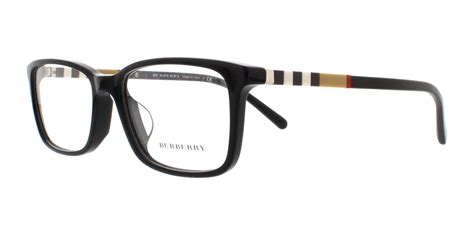 Burberry Eyeglasses Be 2199f 3001 Black 55mm