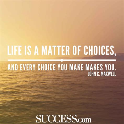 quotes about life decisions