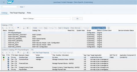 SAP Fiori Launchpad Content Manager For Adjusting App Catalogues