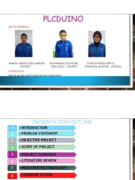 Jadi dari penjelasan diatas setidaknya dapat ditarik kesimpulan bahwa contoh proposal bukan hanya digunakan untuk tujuan. Contoh Slide Proposal Projek PLCDuino | Programmable Logic ...