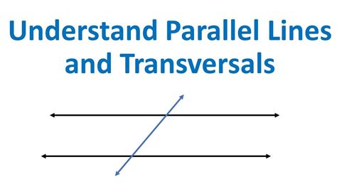 Parallel Lines And Transversals Geometry Made Easy Youtube