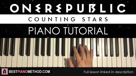 How To Play Onerepublic Counting Stars Piano Tutorial Lesson